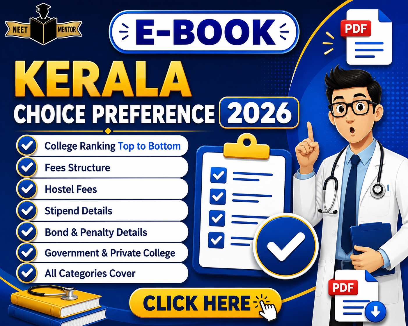 NEET PG 2026 Kerala Choice Preference