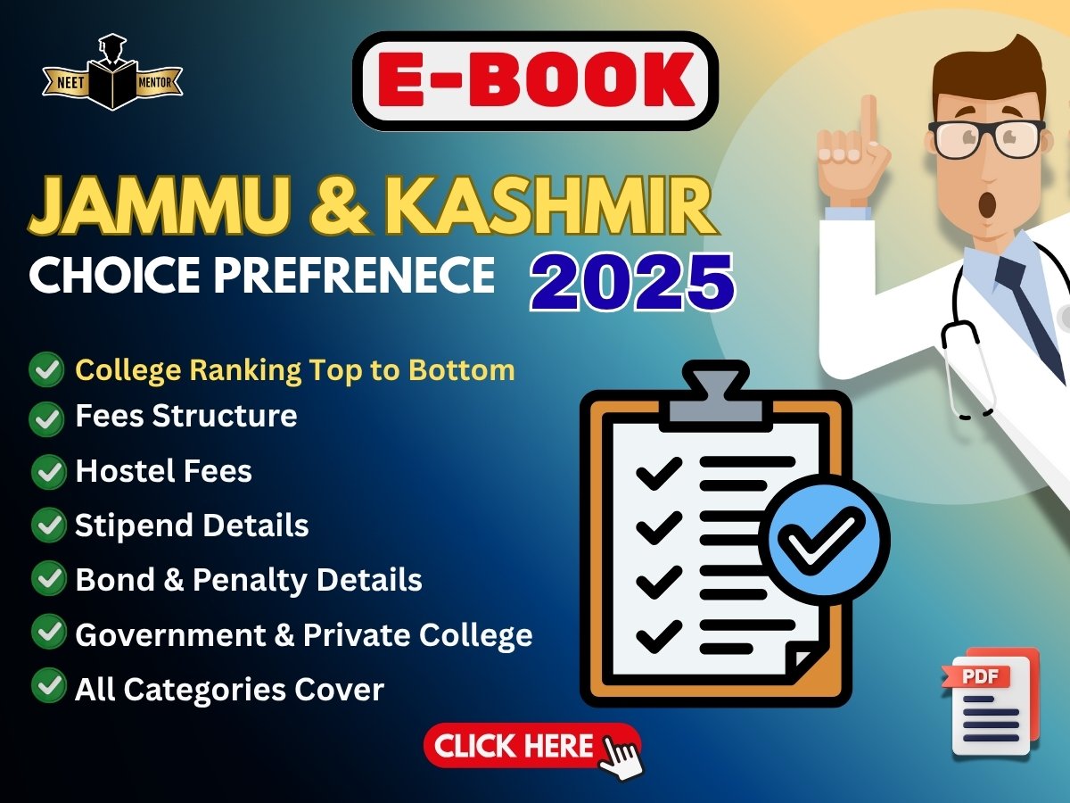 NEET PG 2025 Jammu and Kashmir Choice Preference