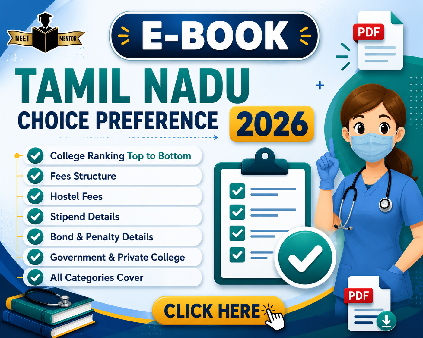 NEET PG 2026 Tamil Nadu Choice Preference 