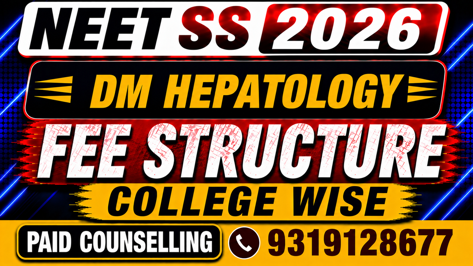 NEET SS 2026 DM Hepatology Private College Fee Structure, Stipend , Bond & Penalty