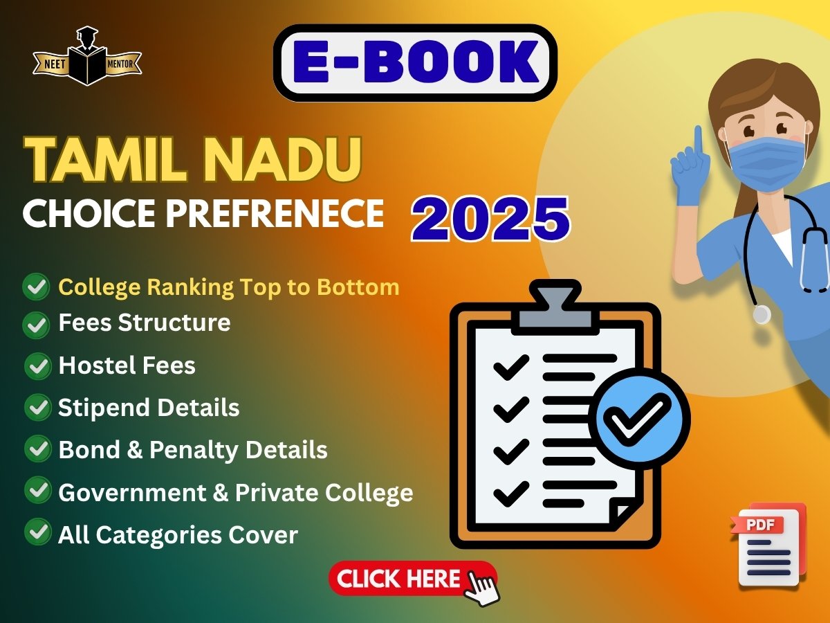 NEET PG 2025 Tamil Nadu Choice Preference 