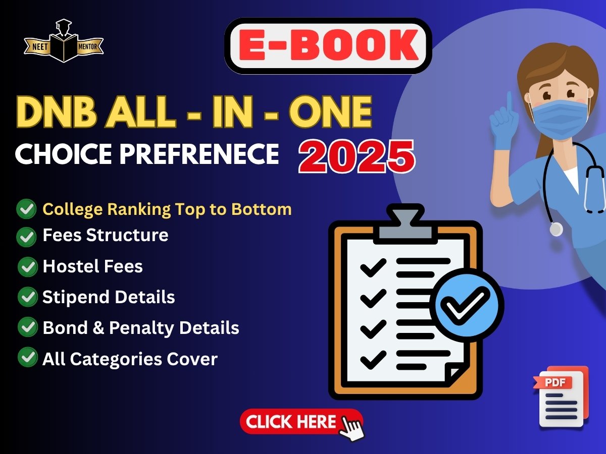 NEET PG 2025 DNB Choice Preference  