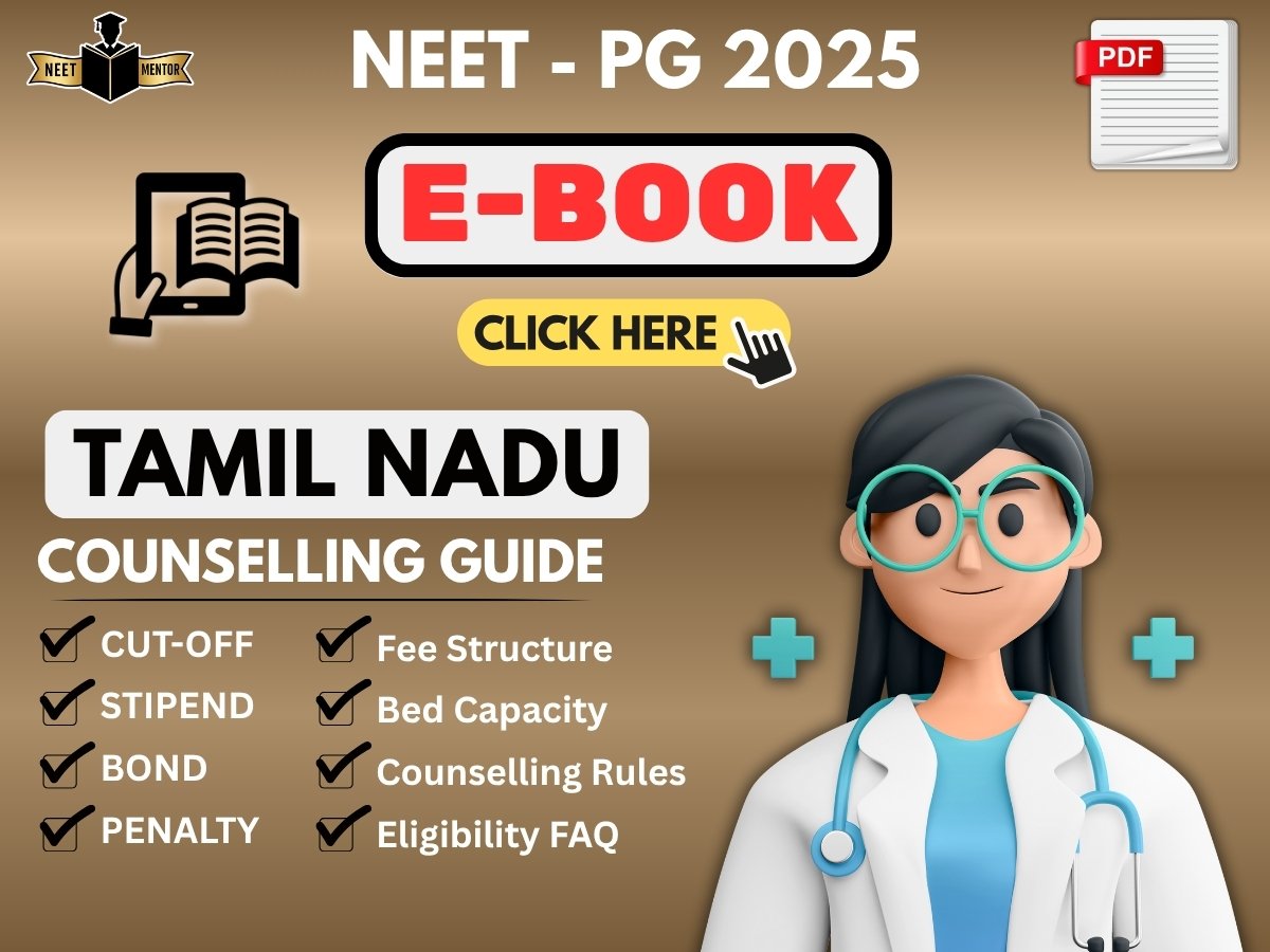 NEET PG 2025 Tamil Nadu State All IN ONE Counselling Guidance E-Book