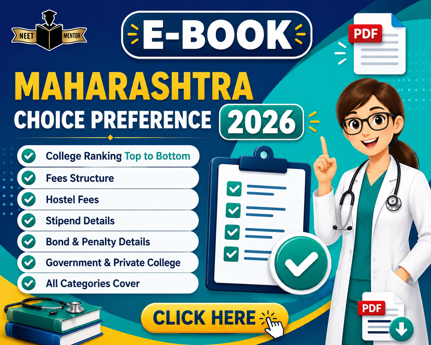 NEET PG 2026 Maharashtra Choice Preference