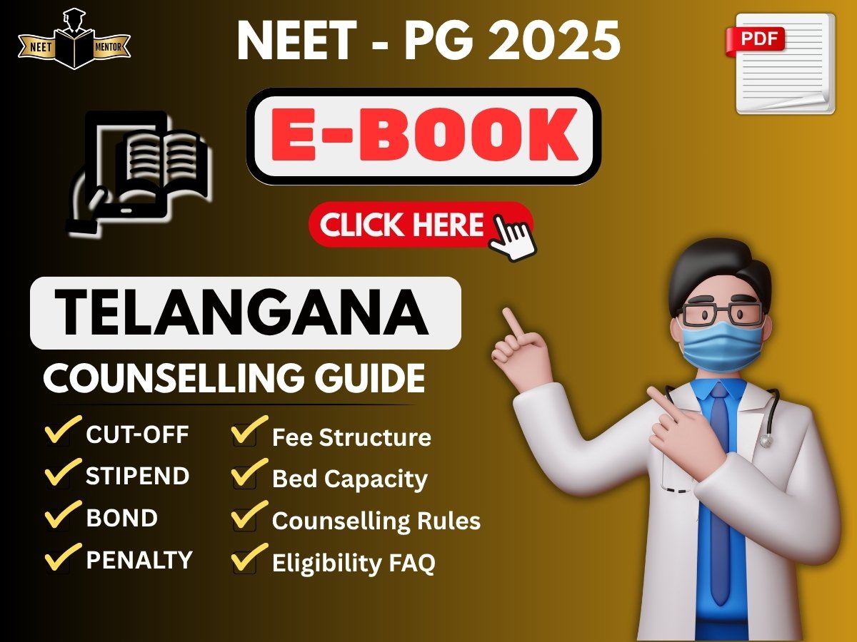 NEET PG 2025 Telangana State All IN ONE Counselling Guidance E-Book