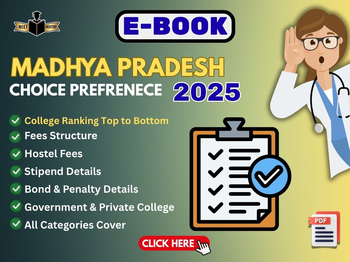NEET PG 2025 Madhya Pradesh Choice Preference