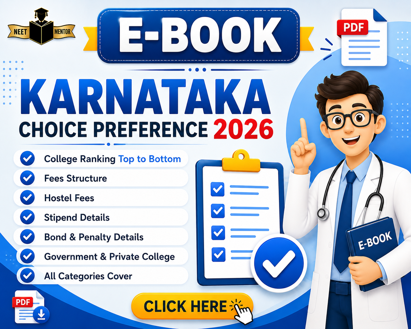 NEET PG 2026 Karnataka Choice Preference