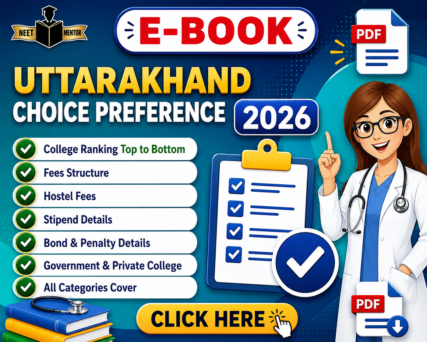 NEET PG 2026 Uttarakhand Choice Preference