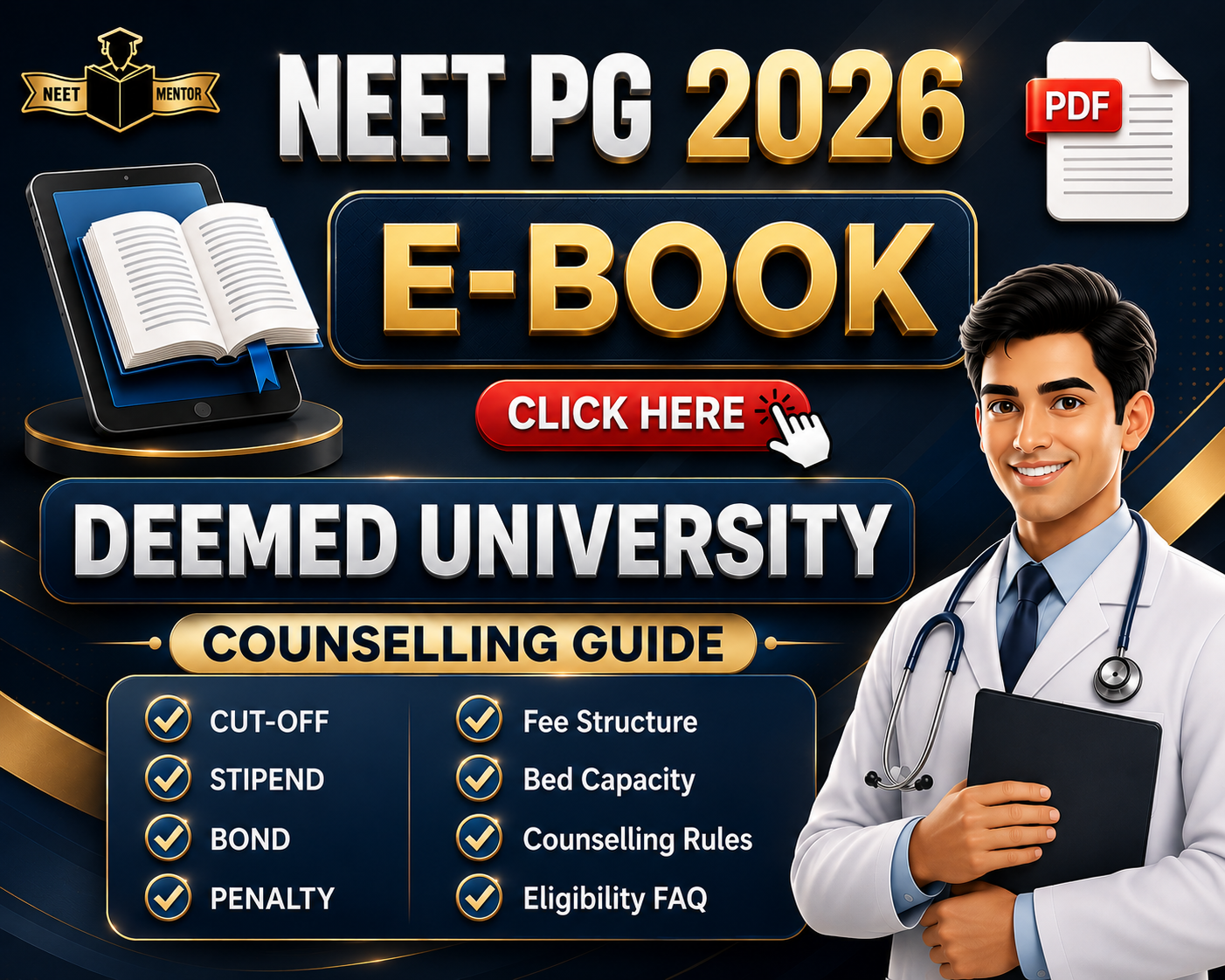 NEET PG 2026 DEEMED UNIVERSITY ALL IN ONE E-BOOK