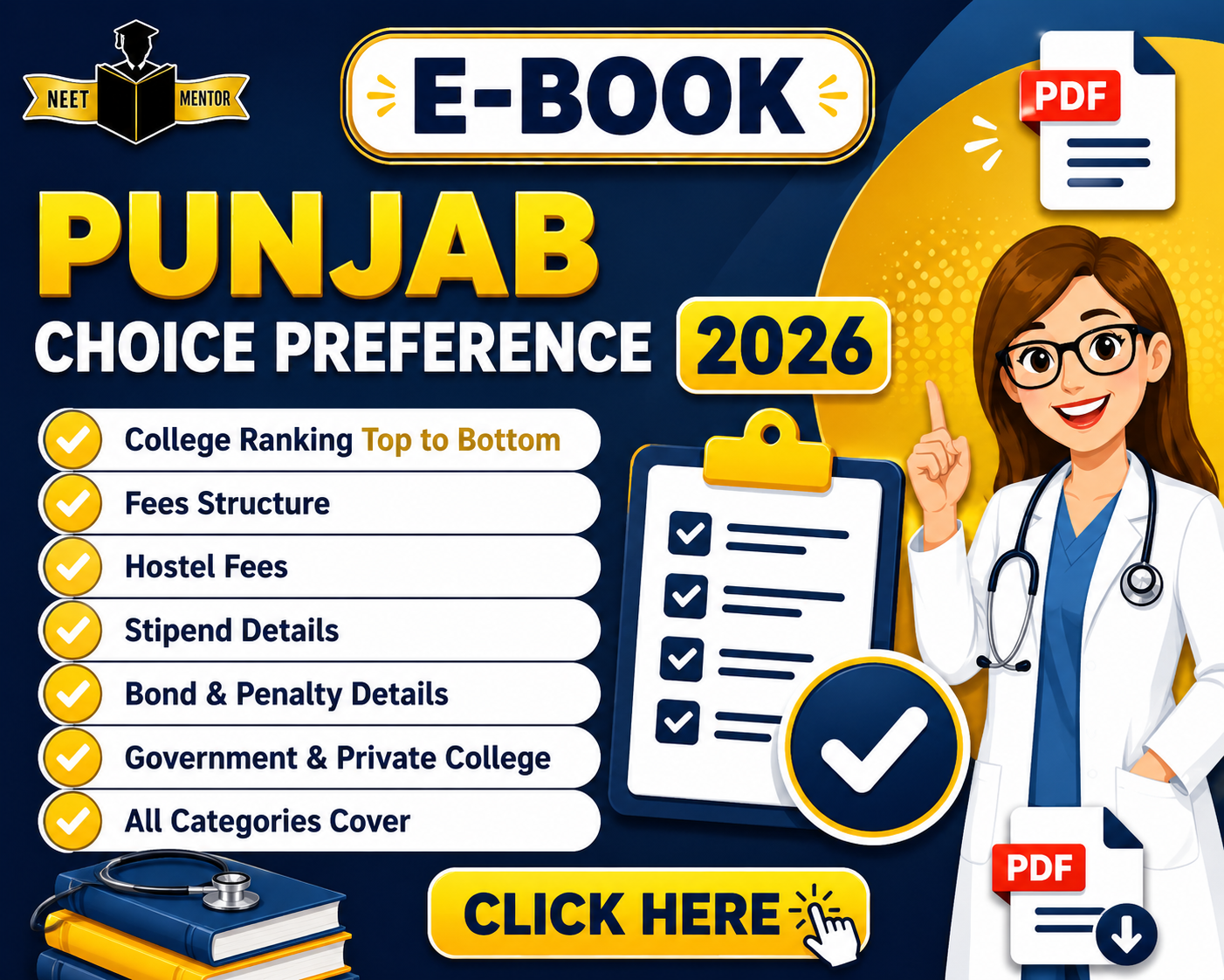 NEET PG 2026 Punjab Choice Preference 